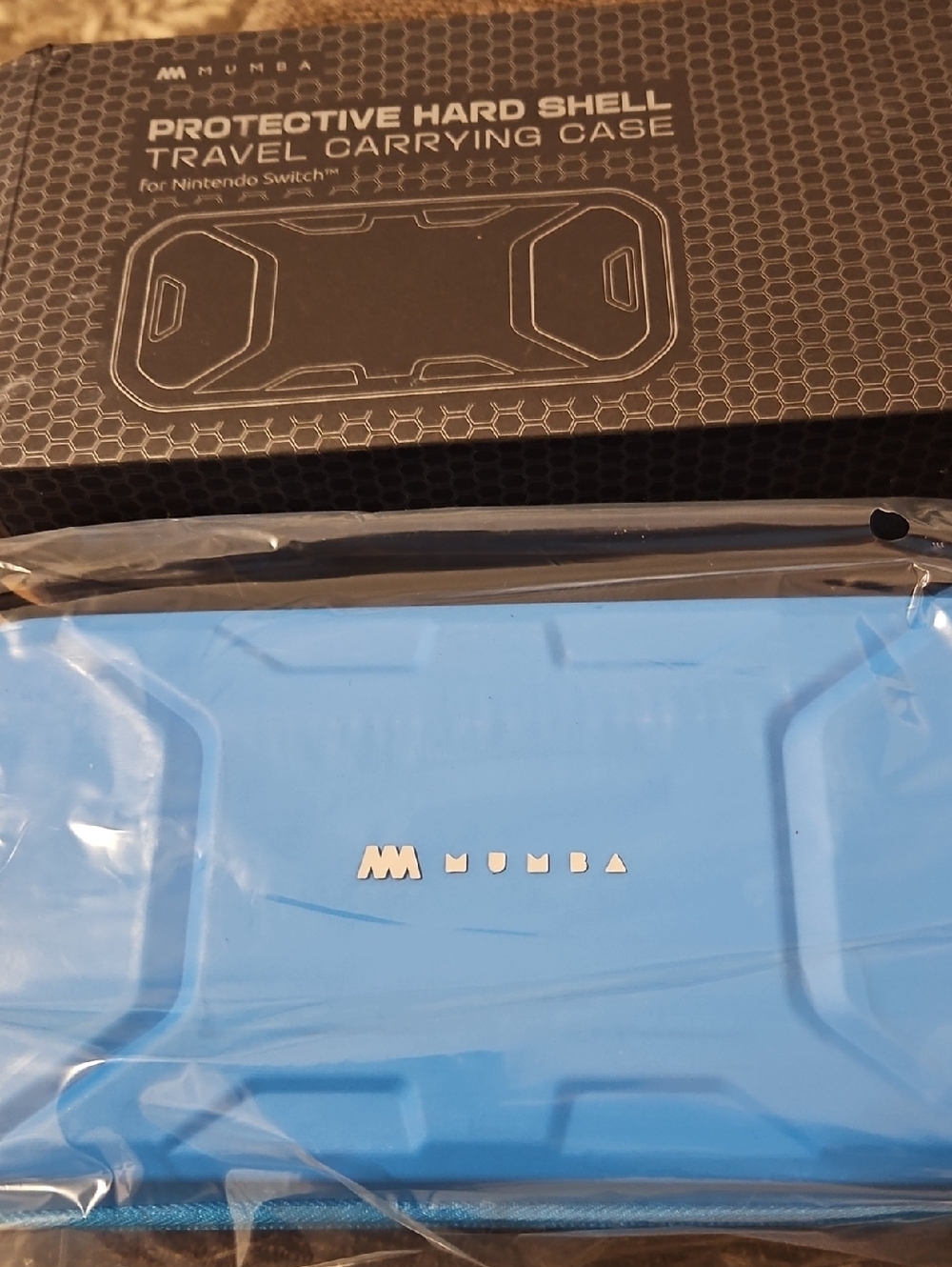 ❤️ NIB Mumba Protective Hard Shell Travel Carrying Case for Nintendo Switch NEW